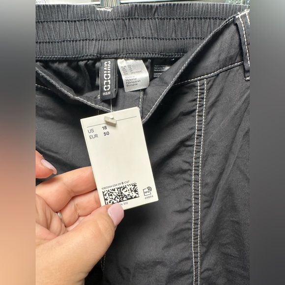 NEW🩶 CANVAS CARGO PANTS 100% COTTON - Picture 5 of 6